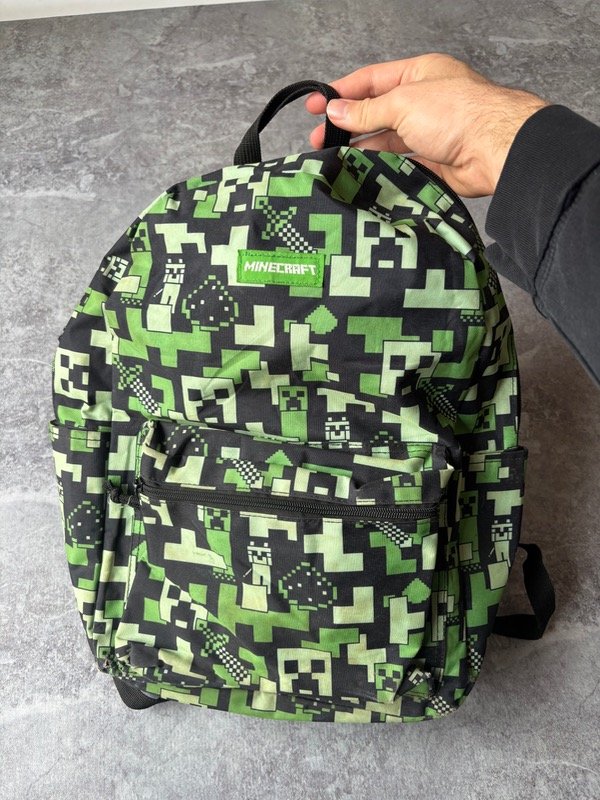 Producto - Mochila Mincraft Verde - 1