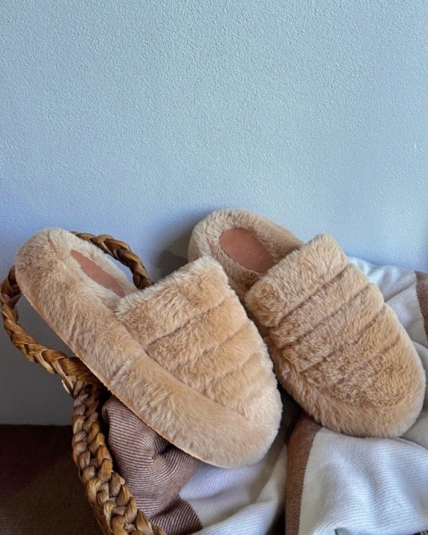 Producto - Pantuflas Piel Beige