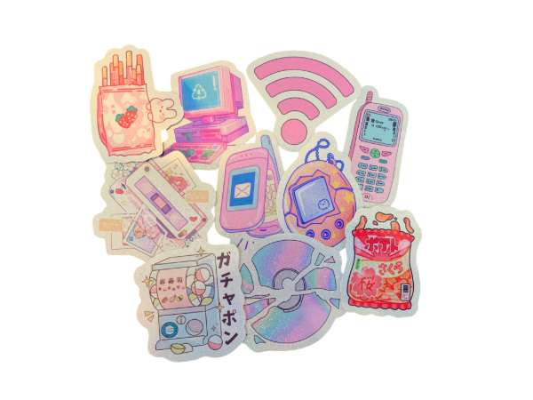 Producto - Stickers Holográficos x10 - Combo 4