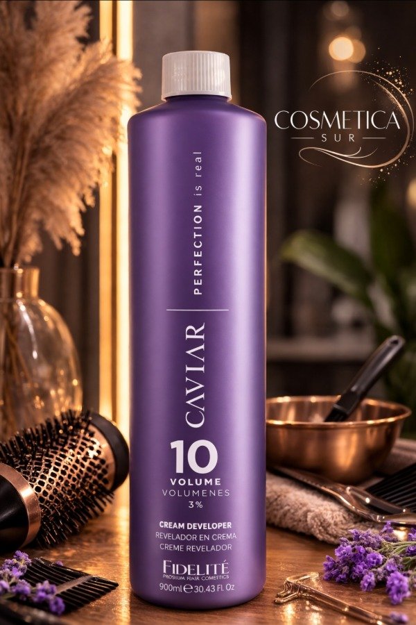 Producto - revelador en crema de 10 vol  caviar fidelite x 900 ml