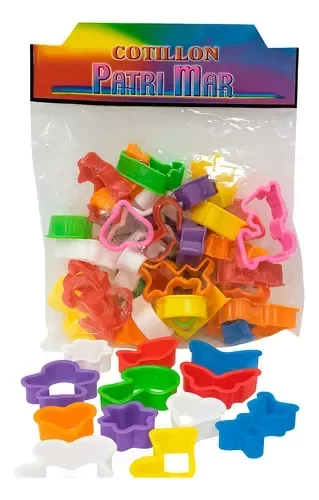 Producto - Cortantes plásticos medianos x 36un patrimar