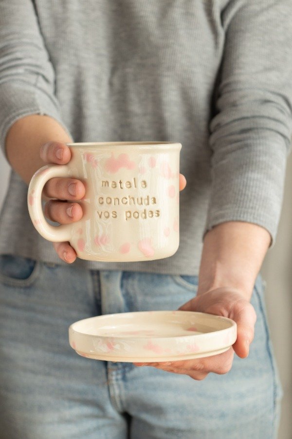Producto - Tazona Metele vos podes + Plato