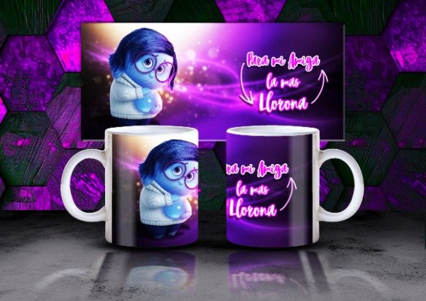 Producto - Pack De 10 Diseños Para Tazas Día de la Amistad Intensamente