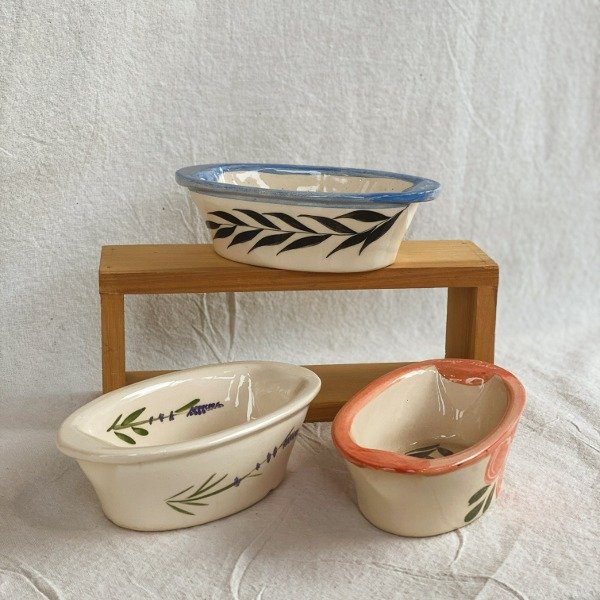 Producto - Jabonera oval alto
