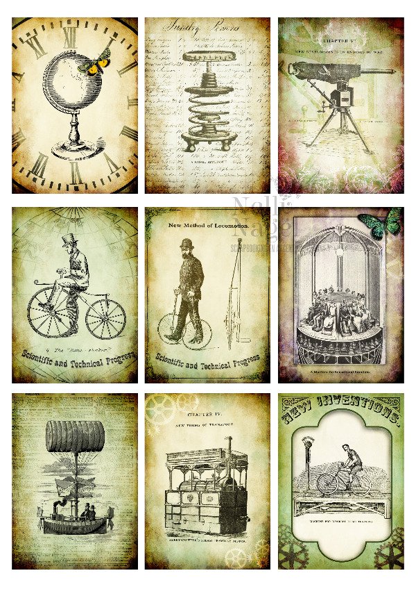 Producto - Steampunk tag