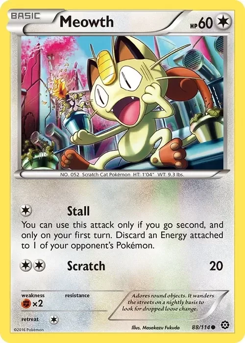 Producto - Meowth - 88/114 - Steam Siege