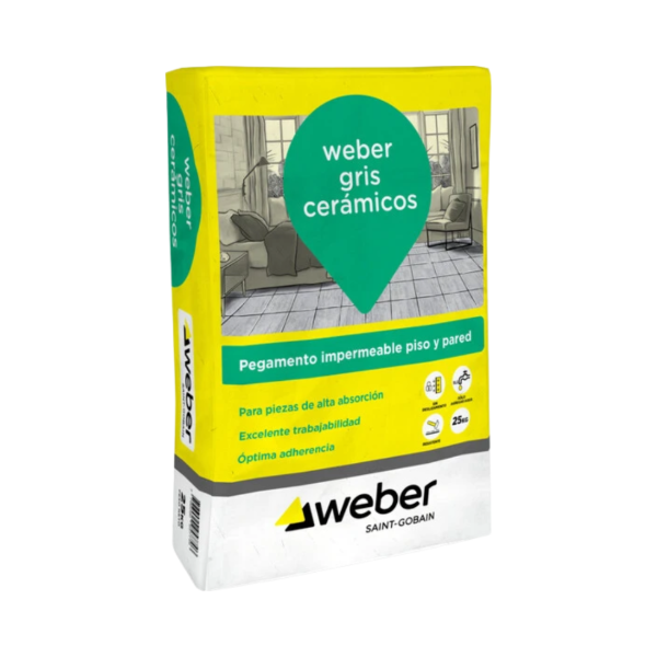Producto - Weber Gris Cerámicos 25kg