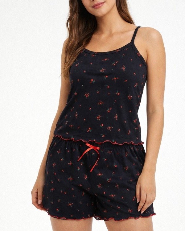 Producto - Pijama dos piezas Amor- negro