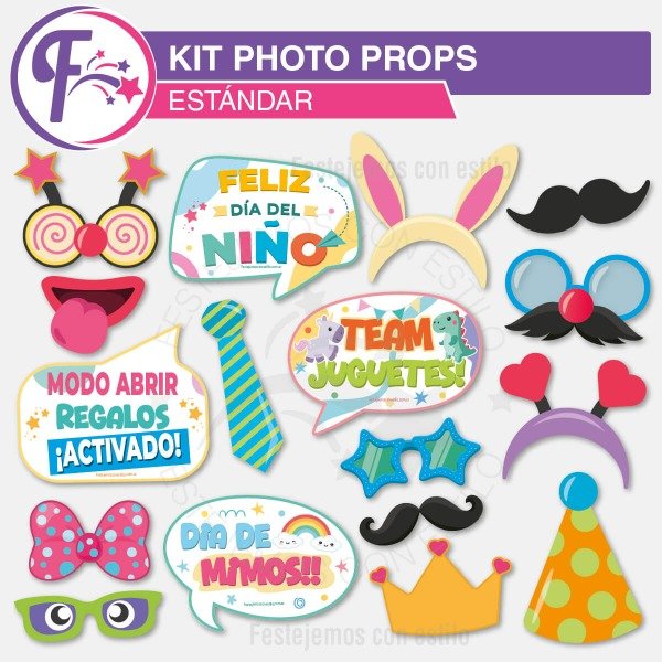 Producto - Photo Props Imprimible Día Del Niño