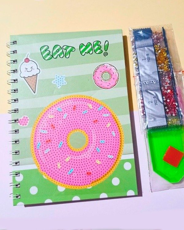 Producto - Cuaderno Diamond painting