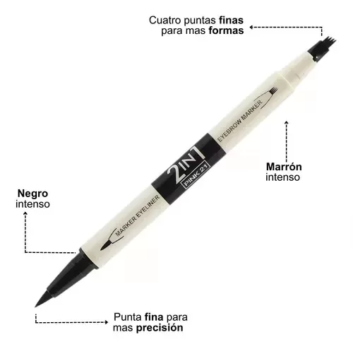 Producto - Delineador para ojos + delineador para cejas