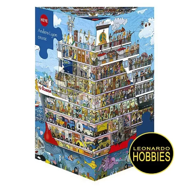 Producto - Crucero por Anders Lyon 1500 Piezas Heye Triangular 29697