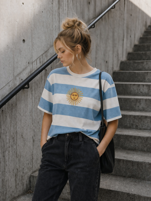 Producto - Remera argentina sol de mayo - 0