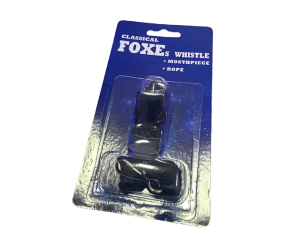 Producto - Silbato de Árbitro Foxes + Correa