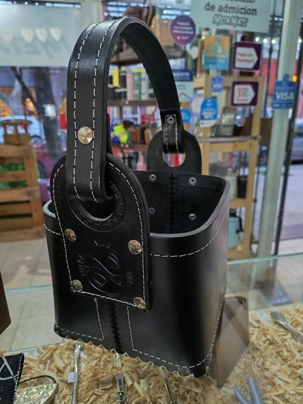 Producto - Canasta de Cuero PREMIUM