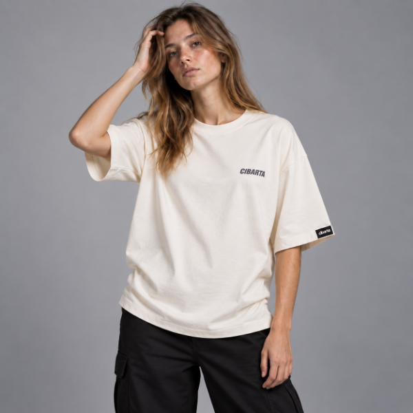 Producto - Remera Oversize Core CIBARTA Natural - 1