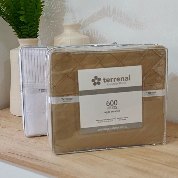 Producto - JUEGO DE SABANAS 600H TERRENAL