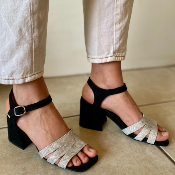 Producto - Sandalias Valenci Taco Cuadrado