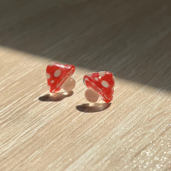 Producto - Par de Aritos Hongo