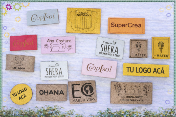 Producto - 100 ETIQUETAS EN ECO-CUERO