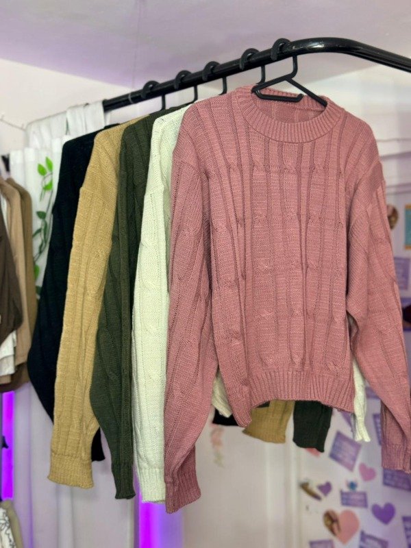 Producto - Sweater Trenzado Crop