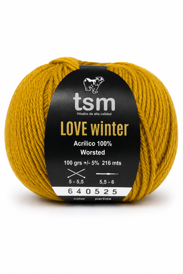 Producto - LOVE WINTER - 64 MOSTAZA