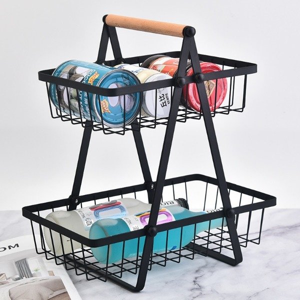 Producto - RGANIZADOR DOBLE DE FRUTAS 30X19.5X33CM