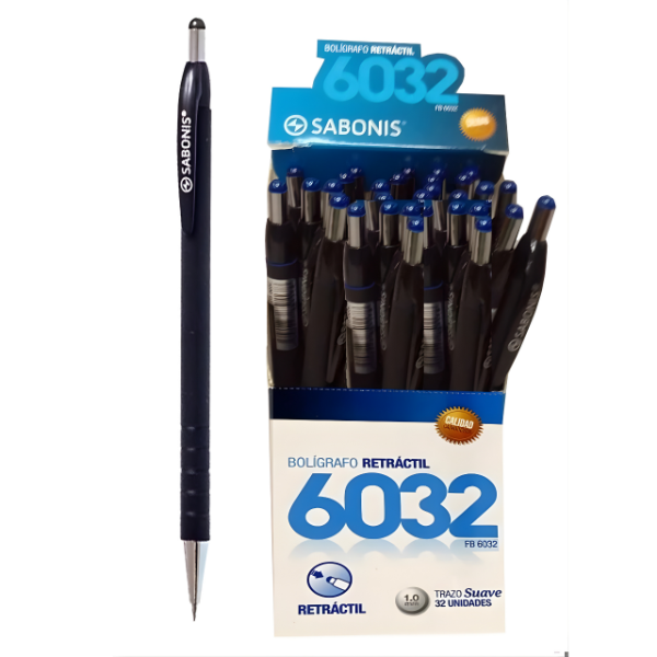 Producto - LAPICERA SABONIS 6032 RETRACTIL