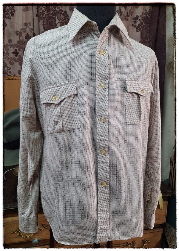 Producto - Camisa Masculina a cuadros