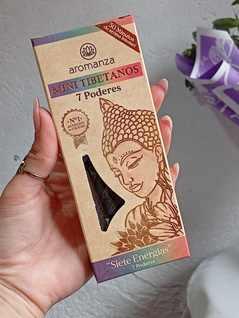 Producto - Sahumerios mini tibetanos - aromanza - caja x5 unidades - 1