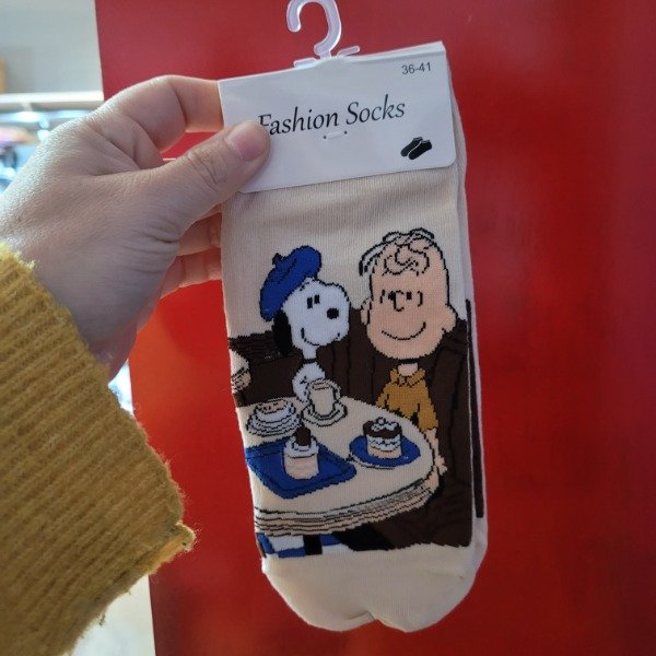 Producto - SOQUETE ADULTO CHARLIE SNOOPY
