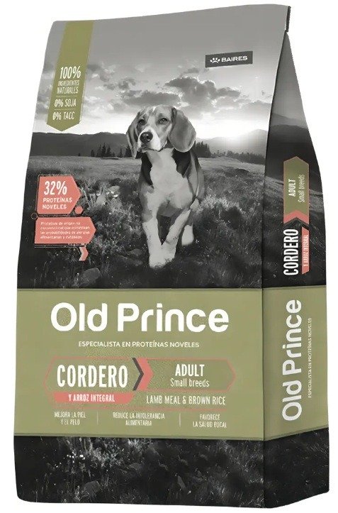 Producto - Old Prince - Proteínas Noveles Adultos Razas Pequeñas Cordero y Arroz Integral