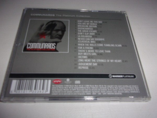 Producto - CD COMMUNARDS THE PLATINUM COLLECTION SYNTH POP ARG L51 - 1