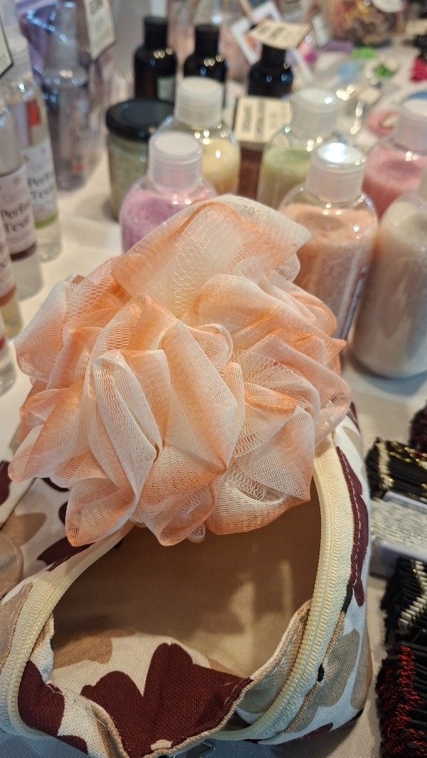 Producto - Esponja de baño Pompon