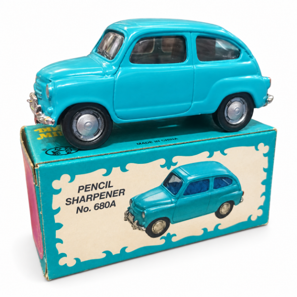 Producto - Sacapuntas Fiat 600 Metálico Vintage Funcional Coleccion