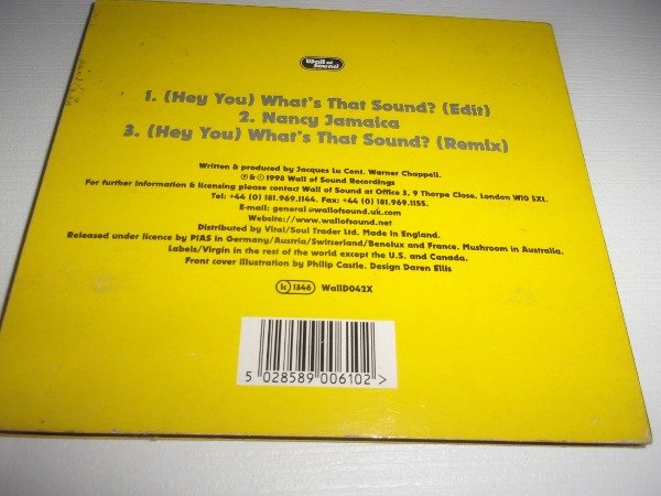 Producto - CD MAXI SINGLE LES RYTHMES DIGITALES HEY YOU WHAT'S THAT SOUND EU B64 - 1