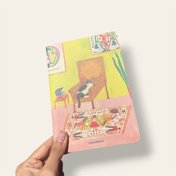 Producto - Libreta michi x María Luque - Tamaño pocket