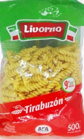 Producto - Tirabuzón Livorno 500 grs