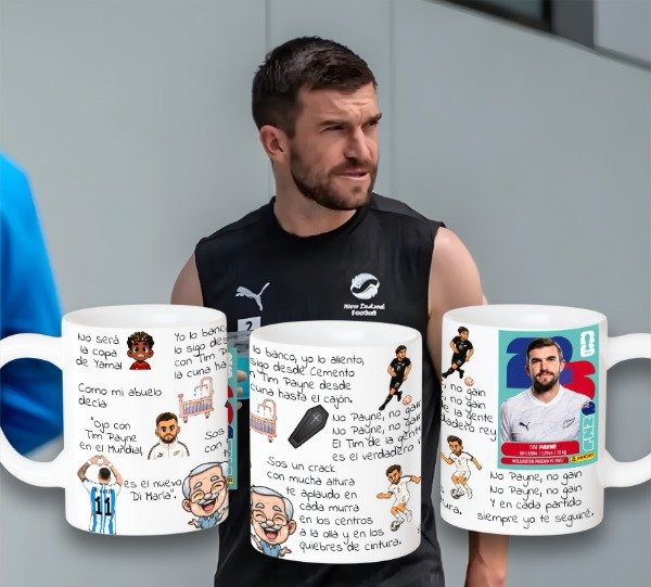 Producto - Plantilla para taza de TIM PAYNE