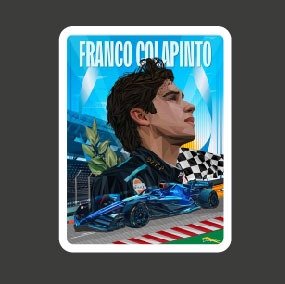 Producto - Franco colapinto, estampita 42