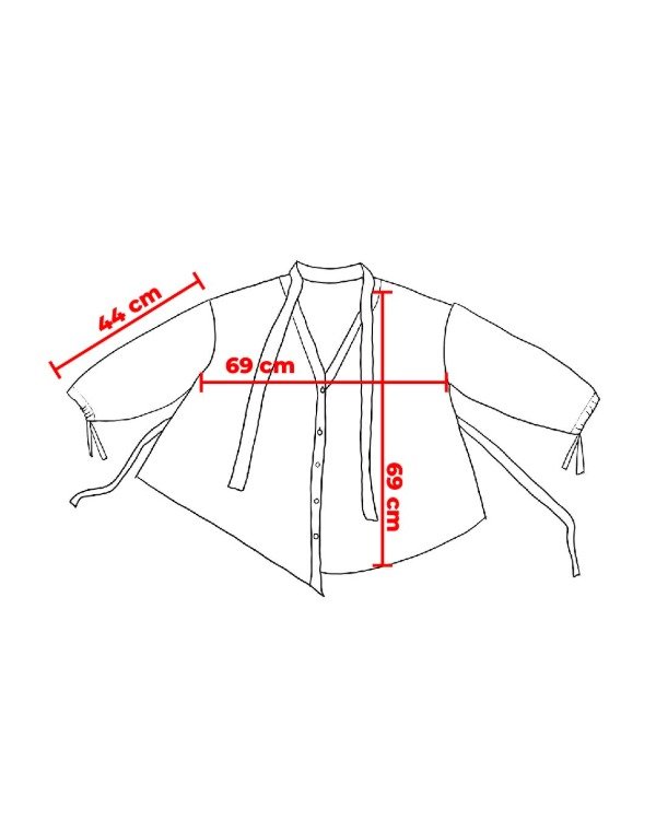 Producto - CAMISA ASIMETRICA GASA NEGRA - 5