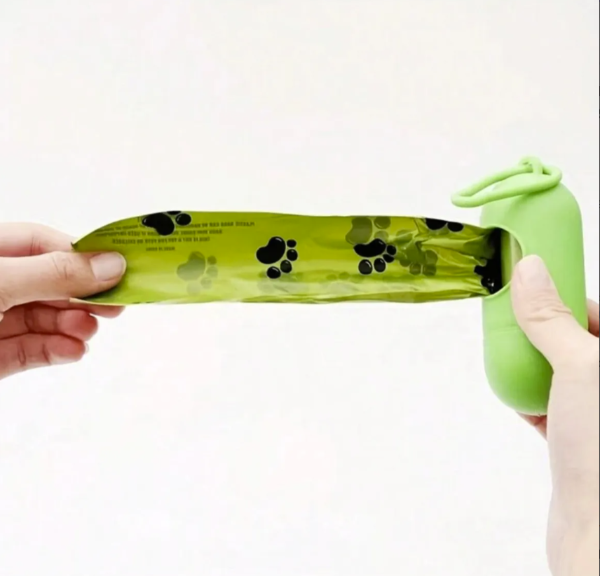 Producto - Bolsitas Sanitarias Recoge Caca Perros Residuos 5 rollos (75 Unidades).