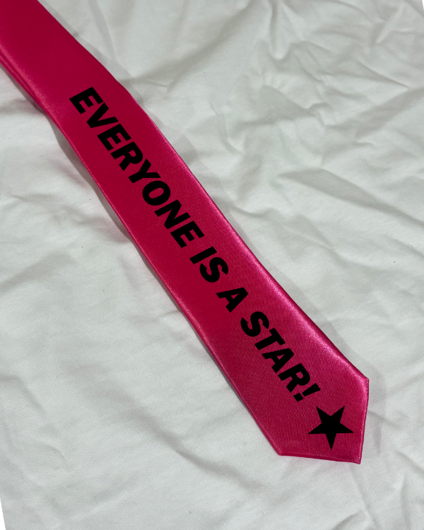 Corbata Everyone's A Star Fucsia - 5SOS