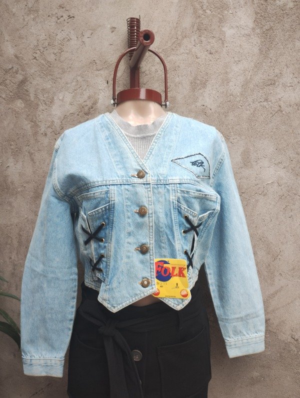 Producto - Campera crop jean. (NUEVO)