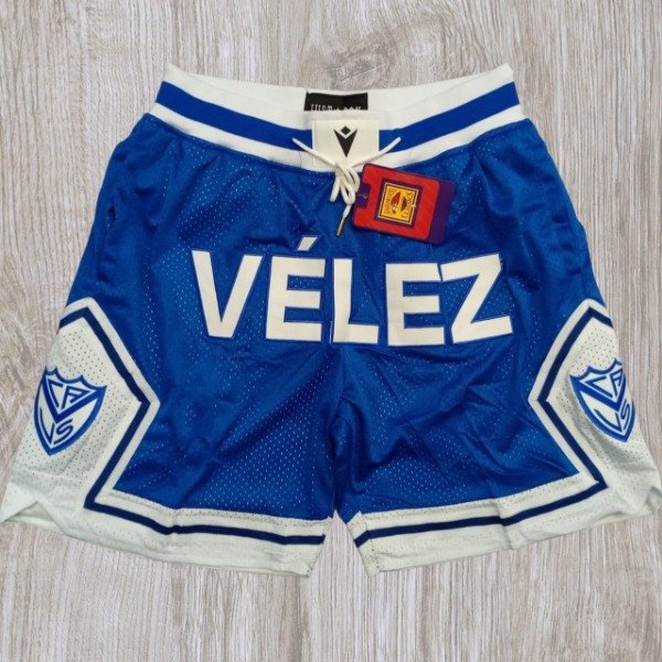 Producto - Bermuda Basket Velez Futbol Local Azul