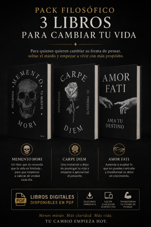 Producto - Pack Filosófico para cambiar tu vida
