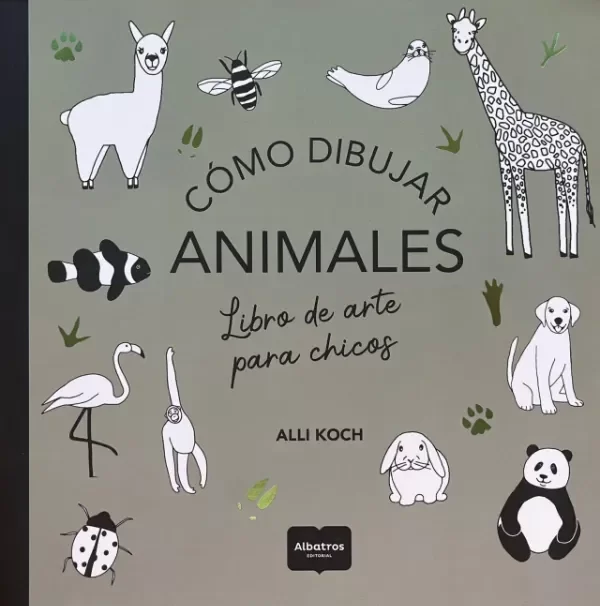 Producto - COMO DIBUJAR ANIMALES - LIBRO DE ARTE PARA CHICOS