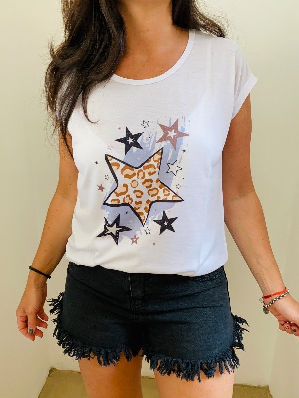 Producto - Remera estampada ESTRELLAS PRINT de modal spoom - 0