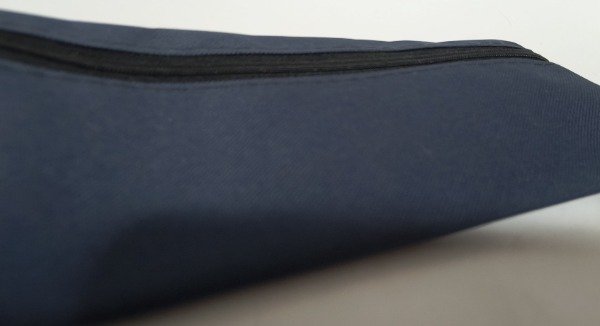 Producto - Cartuchera plana lisa azul