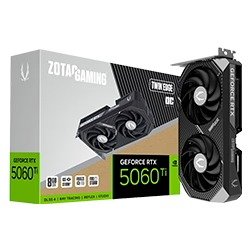 Producto - Zotac Twin Edge OC NVIDIA GeForce RTX-5060Ti 8GB GDDR7 - ZT- 1332148